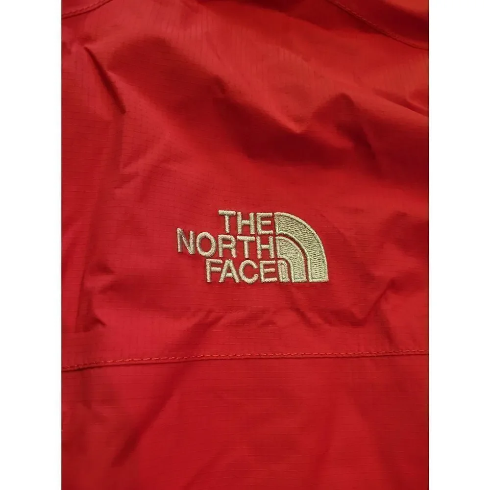 The North Face Venture Hyvent Rain Jacket Hiking Outdoors Red Men's XL - Picture 3 of 8